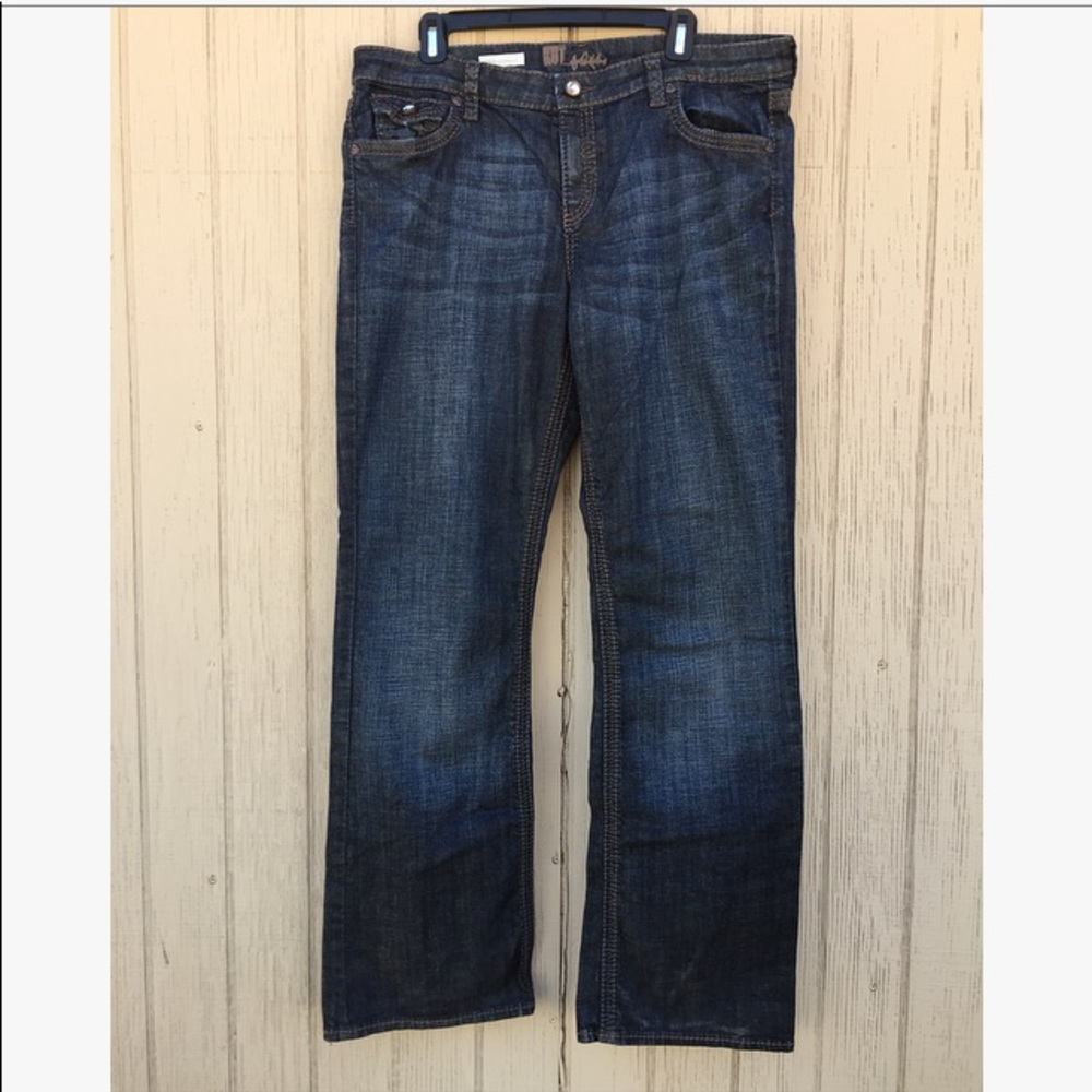Kut from the Kloth Dark Blue Boot Cut Jeans